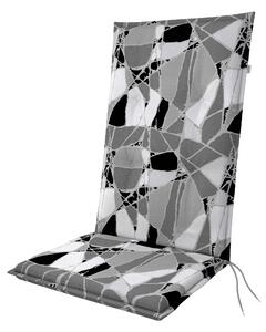 Doppler LIVING 3952 šedá, vysoký polstr na křesla a židle, 48x119x6 cm