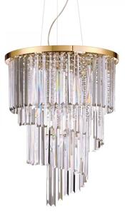 Závěsné svítidlo / Luster Ideal lux 213521 CARLTON SP12 ORO 12xE14 40W zlato