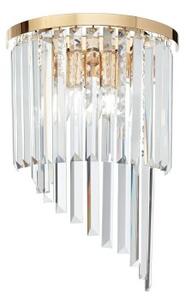 Nástěnné svítidlo Ideal lux 213491 CARLTON AP3 ORO 3xE14 40W zlato