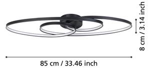 Eglo 900947 - LED Stmívatelné stropní svítidlo GIANELLA LED/38W/230V