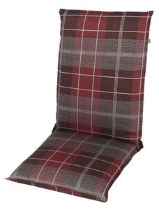 Doppler LIVING 2932 vínová, vysoký polstr na křesla a židle se zipem, 48x119x6 cm