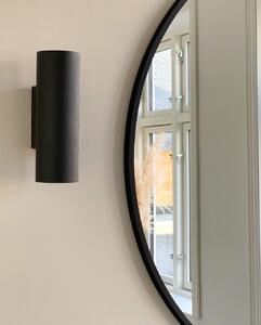 Villa Collection, Kulaté zrcadlo na zeď Black 80 cm | Černá