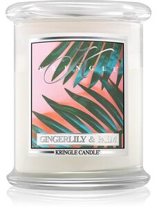 Kringle Candle Gingerlily & Palm vonná svíčka 411 g
