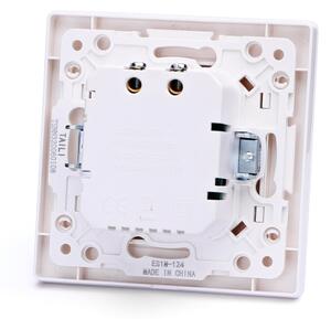 Aigostar - USB napájecí zásuvka s rámečkem 2x USB-A bílá
