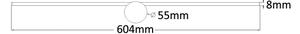 Zuma Line W89949-8W-CH - LED Osvětlení zrcadla CAMARA LED/8W/230V IP44 chrom