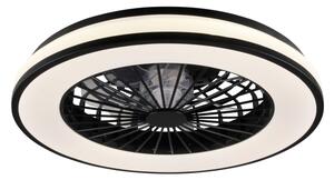 LED Stmívatelné stropní svítidlo s ventilátorem LED/48W/230V 3000-6500K + DO