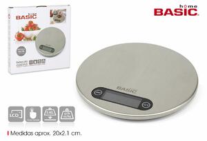 Kuchyňskou váhu Basic Home Stříbřitý 20 x 2,1 cm (6 kusů)