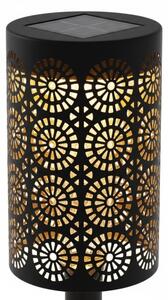 SADA 4x LED Solární lampa DECOR LED/1,2V 150 mAh 3000K 39 cm IP44 černá