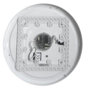 LED RGBW Stm. stropní svítidlo MELO LED/36W/230V 3000-6000K pr. 39 cm bílá + DO
