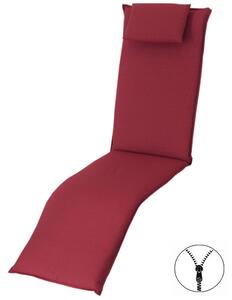 Doppler ELEGANT 2428 relax, polstr na relaxační křeslo s podhlavníkem, 48x170x6 cm
