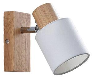 Lindby - Wanessa Nástěnné Svítidlo Light Wood/White