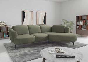 ROHOVÁ SEDAČKA, textil, olivově zelená Sit & More - Sedací soupravy, Online Only