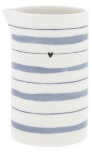 Keramický džbánek Watercolour Blue Stripes 250 ml