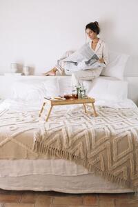 Andrea House, Bambusový podnos do postele FOLDABLE BED TRAY | přírodní
