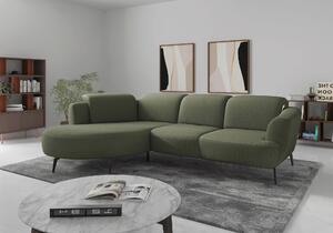 ROHOVÁ SEDAČKA, textil, olivově zelená Sit & More - Sedací soupravy, Online Only