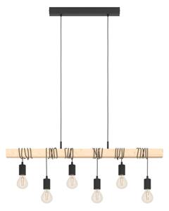 Eglo 43513 - Lustr na lanku TOWNSHEND 6xE27/60W/230V