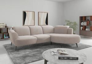 ROHOVÁ SEDAČKA, textil, šedobéžová Sit & More - Sedací soupravy, Online Only