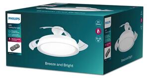 Philips-LED Stropní svítidlo s ventilátorem LED/35W/230V 5500/4000/2700K+DO bílá