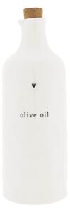 Keramická lahev na olivový olej Heart Black 700 ml
