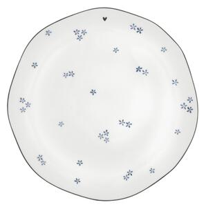 Keramický talíř Blue Daisies Ø 23 cm