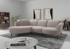 ROHOVÁ SEDAČKA, textil, šedobéžová Sit & More - Sedací soupravy, Online Only