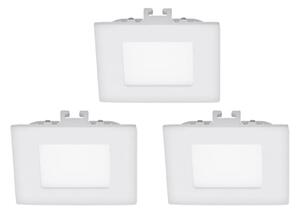Eglo 94733 - SADA 3x LED Podhledové svítidlo FUEVA 1 LED/2,7W/230V