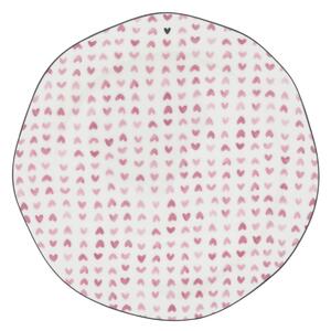 Keramický talíř Rose Hearts All Over Ø 23 cm