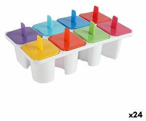 Zmrzlinová forma Privilege Vícebarevný 18,5 x 10,5 x 7 cm (24 kusů)