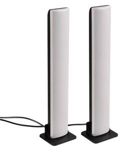 SADA 2x LED RGB Stmívatelná stolní lampa LED/5W/5V + dálkové ovládání