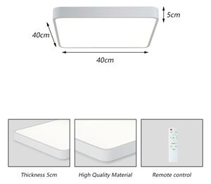Brilagi - LED Stmívatelné svítidlo POOL SQUARE LED/36W/230V 40x40 cm bílá + DO