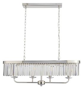 Endon 109058 - Lustr na řetězu 4xE14/6W/230V lesklý chrom