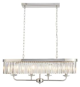 Endon 109058 - Lustr na řetězu 4xE14/6W/230V lesklý chrom