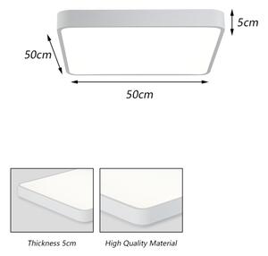 Brilagi - LED Stropní svítidlo POOL SQUARE LED/48W/230V 50x50 cm bílá
