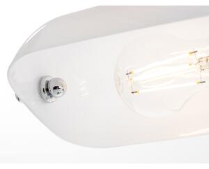 Brilagi - Stolní lampa BANK OFFICE 1xE27/60W/230V lesklý chrom/bílá