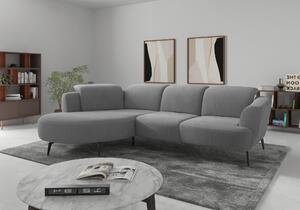 ROHOVÁ SEDAČKA, textil, šedá Sit & More - Sedací soupravy, Online Only