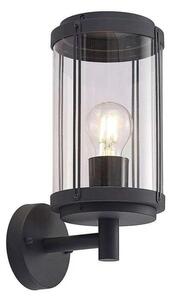 Lindby - Ojali Venkovní Nástěnné Světlo Dark Grey/Clear