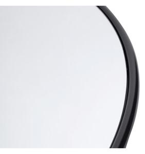 Nástěnné zrcadlo kulaté Muubs Copenhagen L, 110 cm | černá - POŠKOZENÝ KUS