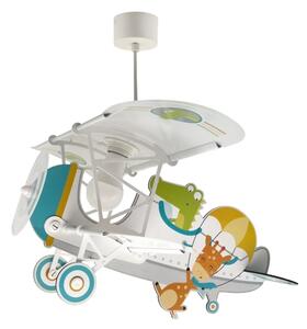 Dalber 54542 - Dětský lustr LITTLE CROCODILE 1xE27/15W/230V