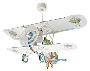 Dalber 54542 - Dětský lustr LITTLE CROCODILE 1xE27/15W/230V