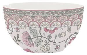 Easy Life Porcelánová miska Kalamkari růžová - 12cm