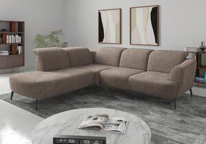 ROHOVÁ SEDAČKA, textil, cappuccino Sit & More - Sedací soupravy, Online Only