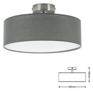 Briloner 3375-024 - Stropní svítidlo 1xE27/40W/230V pr. 30 cm šedá