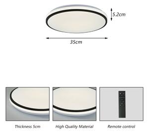 Brilagi - LED Stmívatelné svítidlo SMART LED/28W/230V pr. 35 cm Wi-Fi Tuya + DO