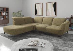 ROHOVÁ SEDAČKA, textil, olivově zelená Sit & More - Sedací soupravy, Online Only