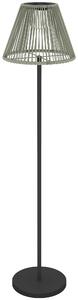 OUTSUNNY Solární stojací lampa RATAN v boho stylu 33x135 cm