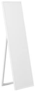 Stojací zrcadlo TORCY 140 cm Bílá