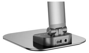 LED Stmívatelná stolní lampa s USB LED/7,5W/230V 3000K/4000K/5500K antracit