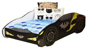 DIP-MAR Dětská postel auto batman 80x160 cm