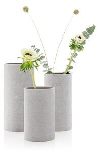 Blomus, Váza Blomus COLUNA 29 cm | světle šedá