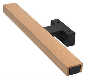 Brilagi-LED Koupelnové osvětlení zrcadla WOODY MIRROR LED/8W/230V IP44 dub/černá